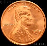 1969-D Lincoln Memorial Cent GEM BU RED Penny