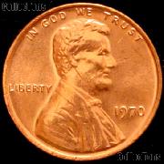 1970 Lincoln Memorial Cent GEM BU RED Penny