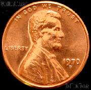 1970-D Lincoln Memorial Cent GEM BU RED Penny