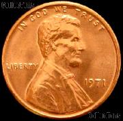 1971 Lincoln Memorial Cent GEM BU RED Penny