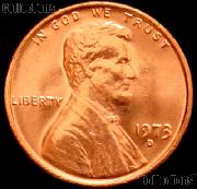 1973-D Lincoln Memorial Cent GEM BU RED Penny