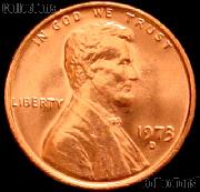 1973-D Lincoln Memorial Cent GEM BU RED Penny