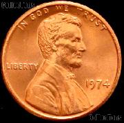 1974 Lincoln Memorial Cent GEM BU RED Penny