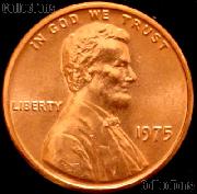 1975 Lincoln Memorial Cent GEM BU RED Penny