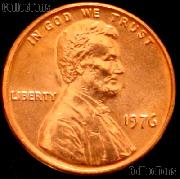 1976 Lincoln Memorial Cent GEM BU RED Penny