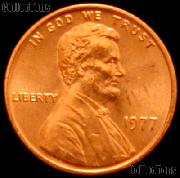 1977 Lincoln Memorial Cent GEM BU RED Penny