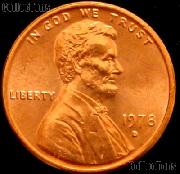 1978-D Lincoln Memorial Cent GEM BU RED Penny