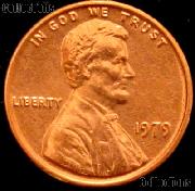 1979 Lincoln Memorial Cent GEM BU RED Penny