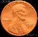 1982-D Large Date Copper Lincoln Memorial Cent BU RED