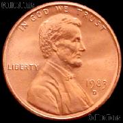 1983-D Lincoln Memorial Cent GEM BU RED Penny