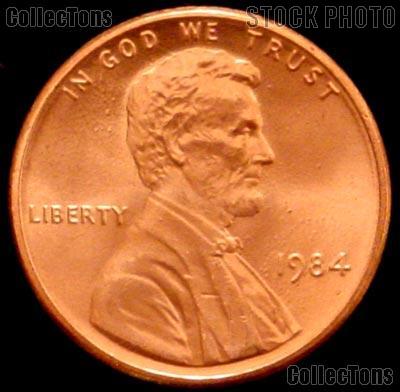 1984 Lincoln Memorial Cent  GEM BU RED Penny