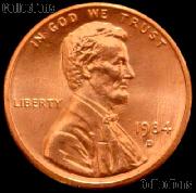 1984-D Lincoln Memorial Cent GEM BU RED Penny