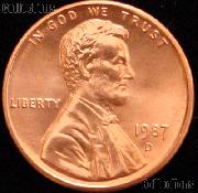 1987-D Lincoln Memorial Cent GEM BU RED Penny