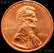 1994 Lincoln Memorial Cent GEM BU RED Penny