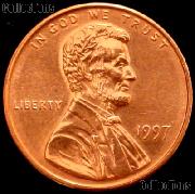 1997 Lincoln Memorial Cent GEM BU RED Penny