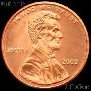 2002 Lincoln Memorial Cent GEM BU RED Penny