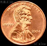 2004 Lincoln Memorial Cent GEM BU RED Penny