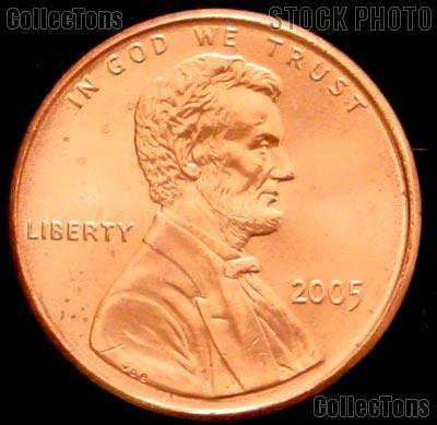 2005 Lincoln Memorial Cent GEM BU RED Penny