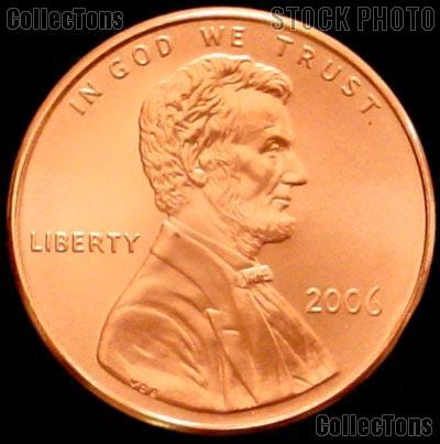 2006 Lincoln Memorial Cent  GEM BU RED Penny