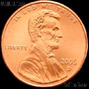 2006-D Lincoln Memorial Cent GEM BU RED Penny