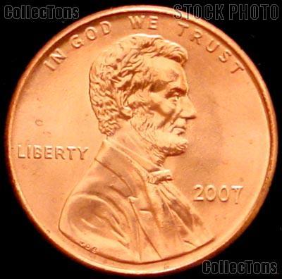 2007 Lincoln Memorial Cent GEM BU RED Penny