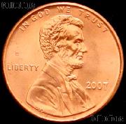 2007 Lincoln Memorial Cent GEM BU RED Penny