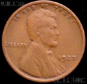 1927 Wheat Penny Lincoln Wheat Cent Circulated G-4 or Better