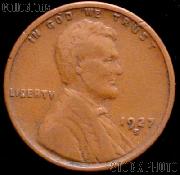 1927-S Wheat Penny Lincoln Wheat Cent Circulated G-4 or Better