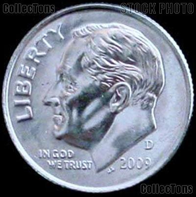 2009-D Roosevelt Dime Gem BU (Brilliant Uncirculated)