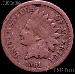 1861 Indian Head Cent Variety 2 Oak Wreath w/ Shield G-4 or Better Indian Penny