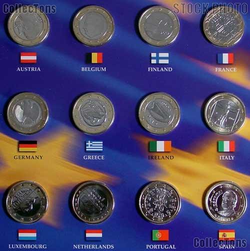 The 50 State Quarters & Euro Coin Collection by US Mint