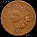 1875 Indian Head Cent Variety 3 Bronze G-4 or Better Indian Penny