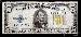 Five Dollar Bill North Africa Note Yellow Seal US Currency Good or Better