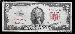 Two Dollar Bill Red Seal Series 1953 US Currency