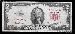 Two Dollar Bill Red Seal Series 1953 US Currency