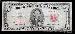 Five Dollar Bill Red Seal Series 1953 US Currency Good or Better