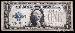 One Dollar Bill Silver Certificate "Funny Back" Series 1928 US Currency