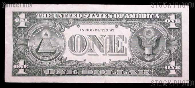 One Dollar Bill Silver Certificate Series 1957 US Currency Good or Better