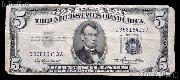 Five Dollar Bill Silver Certificate Series 1953 US Currency