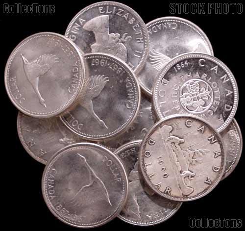 80% Silver Dollar from Canada 1936 - 1967