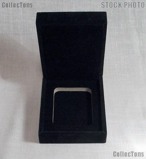1 Slab Black Velour Presentation Case