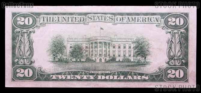 Twenty Dollar Bill Green Seal FRN Series 1934 US Currency Good or Better