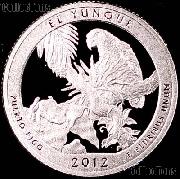 2012-S Puerto Rico El Yunque National Park Quarter GEM PROOF America the Beautiful