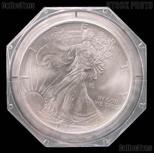 1993 American Silver Eagle Roll 20 Coins in ANACS-BU (Brilliant Uncirculated)