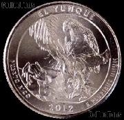 2012-P Puerto Rico El Yunque National Park Quarter GEM BU America the Beautiful