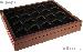 Coin Tray for 20 Air-Tite "T" Capsules fits in Mahogany Wood Coin Display