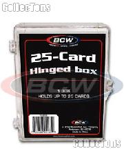 Trading Card Hinged Box for 25 Cards By BCW