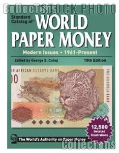 Krause Standard Catalog of World Paper Money Modern Issues 1961-Present 18th Edition by Cujah - Paperback