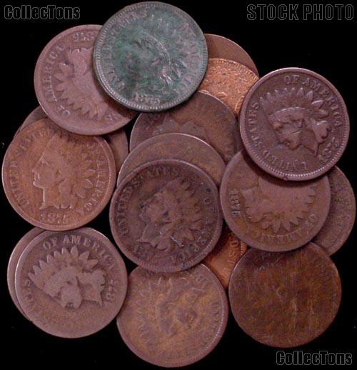 1875 Indian Head Cent - Better Date Filler