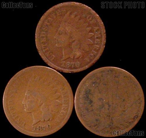 1870 Indian Head Cent - Better Date Filler